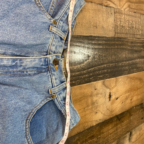 Russ Original Sport Co. Women’s Size 12  Classic Blue Denim Jeans Wide Leg - Picture 8 of 13